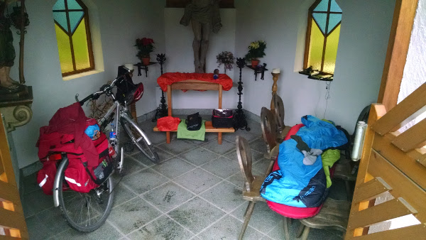 Night in a chapel