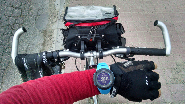200 km on watch