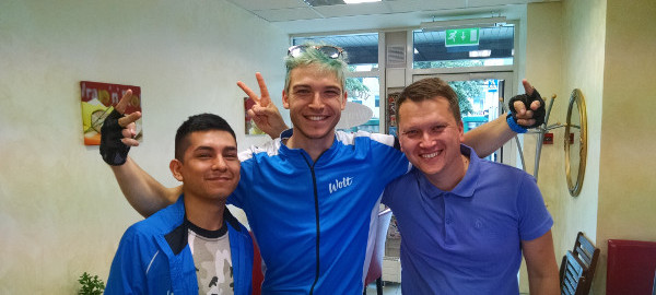 With Wolt coworkers