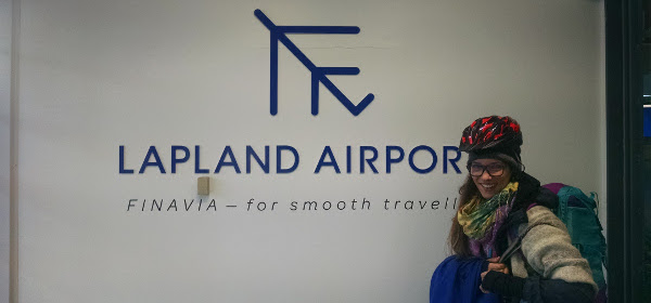 Pajkl at Lapland airport