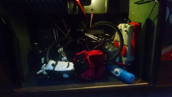 Bike in bus